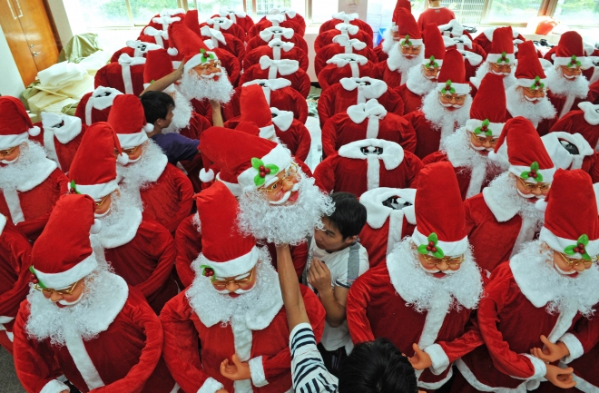 Celebrating Christmas in China